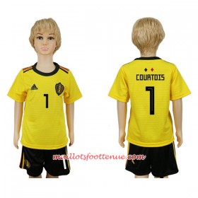 Maillot/Tenue Belgique Courtois 1 Enfant Exterieur Coupe du monde 2018